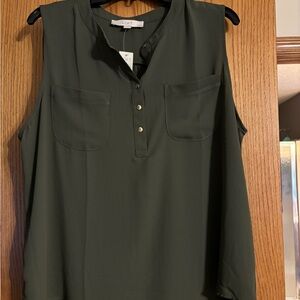 Loft Sleeveless Blouse